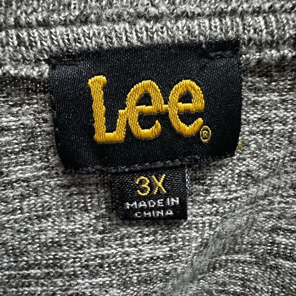 Lee Women's Heather Gray Long Sleeve Top - Picture 2 of 3